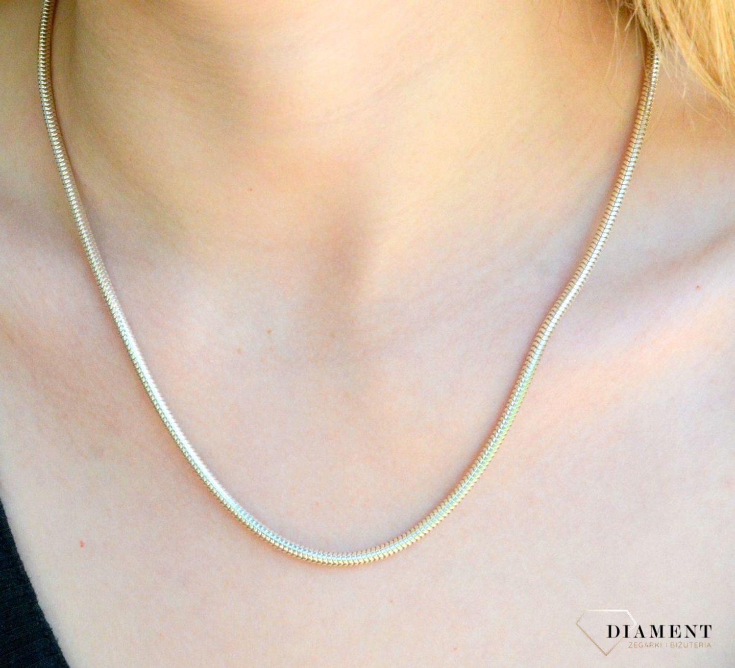 Srebrny łańcuszek 925 linka 3 mm DIA-LAN-5869-925 3mm.  Klasyczny i uniwersalny łańcuszek lineczka, wykonany ze srebra próby 925 o wadze około 15,80 g. Łańcuszki to uniwersalne dodatki, które sprawdzają się na każdą okazję i.jpg